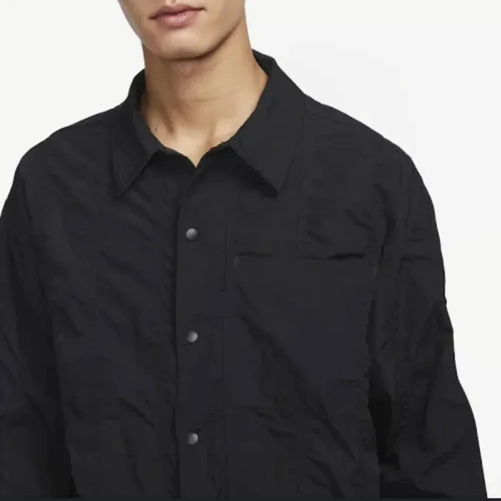Nike Sportswear Tech Pack Men's Woven Long-Sleeve Button Up - Picture 3 of 11